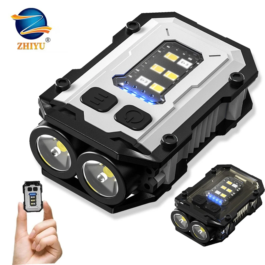 Edc Carry Flashlight - Linterna de bolsillo potente superbrillante, Linterna