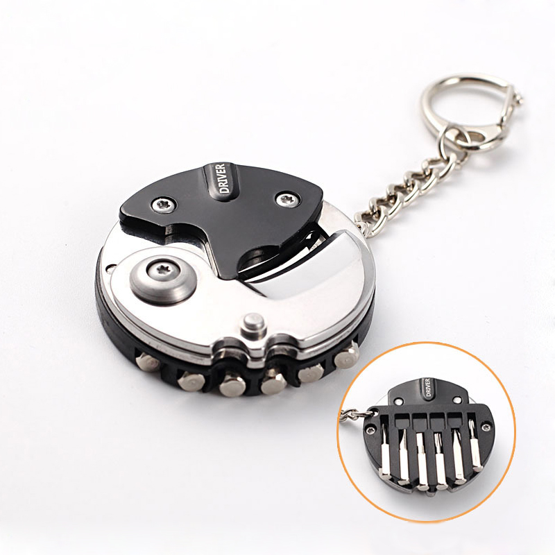 Edc Concealed Carry Knife - Llavero con cuchillo de monedas multifunción,