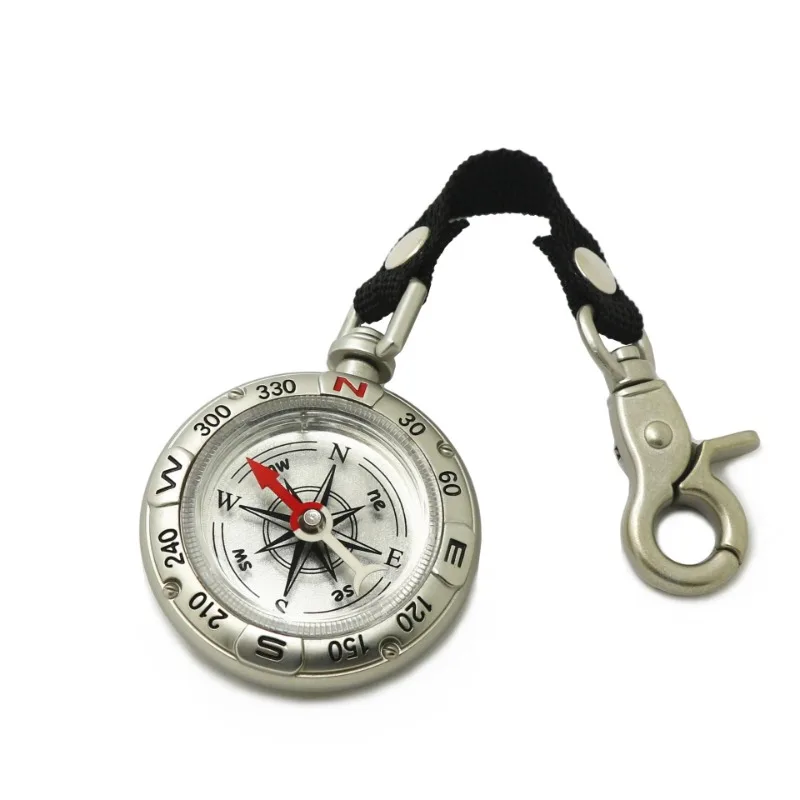 Compass Keychain Mini - Mini brújula GEFENSI con llavero con