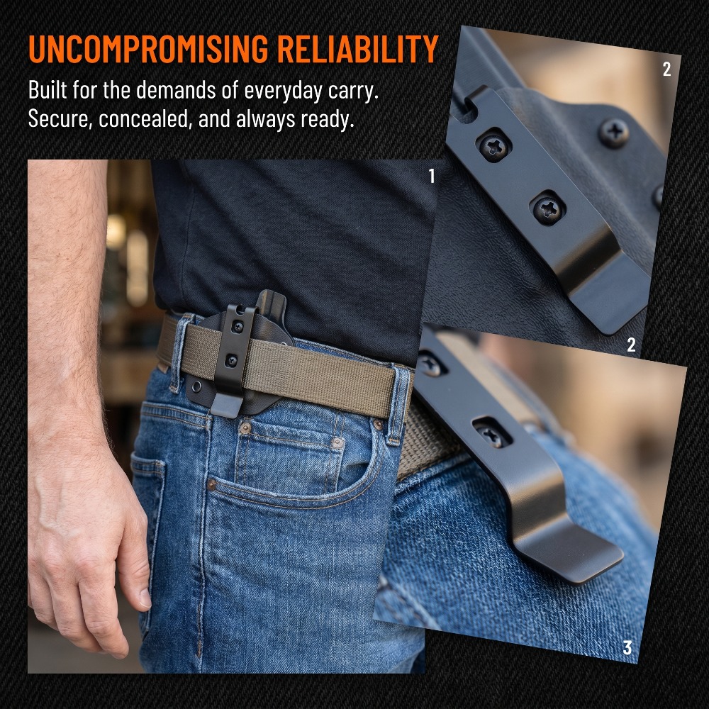 Edc Carry Clip - Juego de tornillos de repuesto para