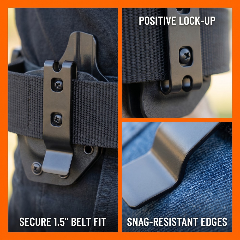 Edc Carry Clip - Juego de tornillos de repuesto para