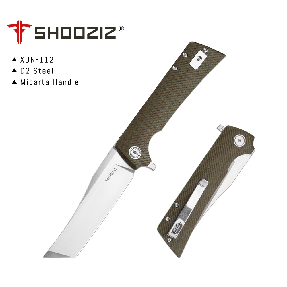 Navaja Plegable Shooziz XUN112 - Edc Carry Clip reseña y precio