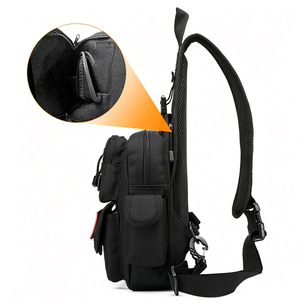 Bolsa Táctica para Pistola, Bo - Edc Concealed Carry Sling Bag reseña y precio