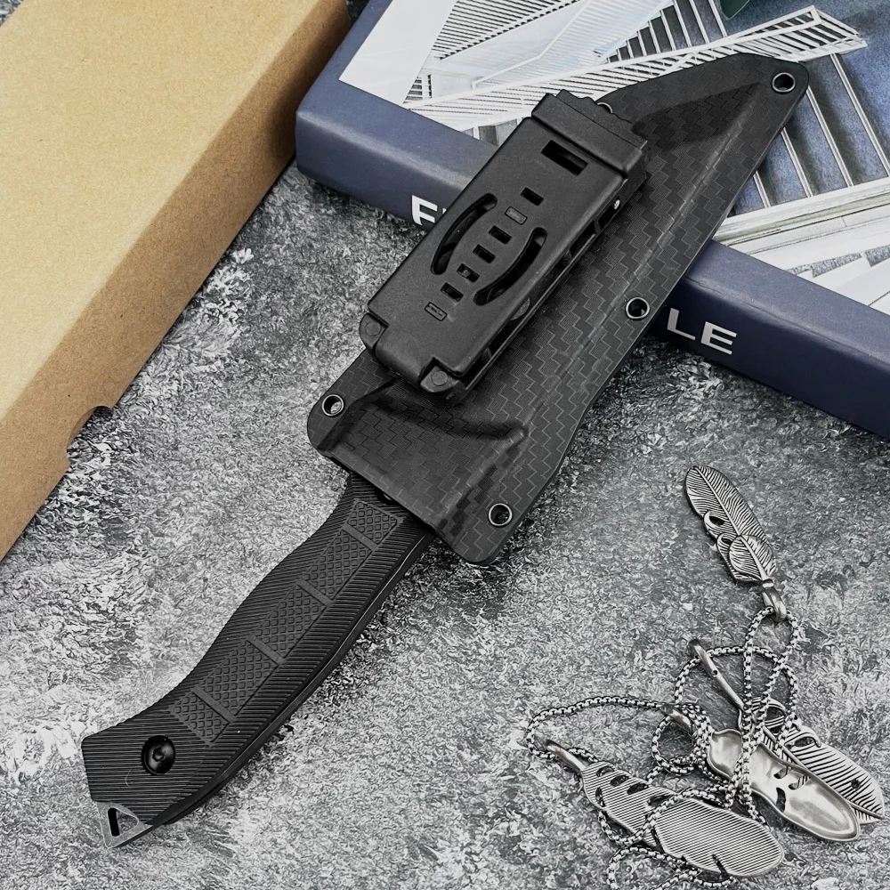 Cuchillo Recto Fijo de Alta Du - Edc Concealed Carry Knife reseña y precio
