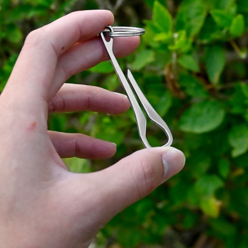 73mm de largo fino simple 304  - Edc Carry Clip reseña y precio