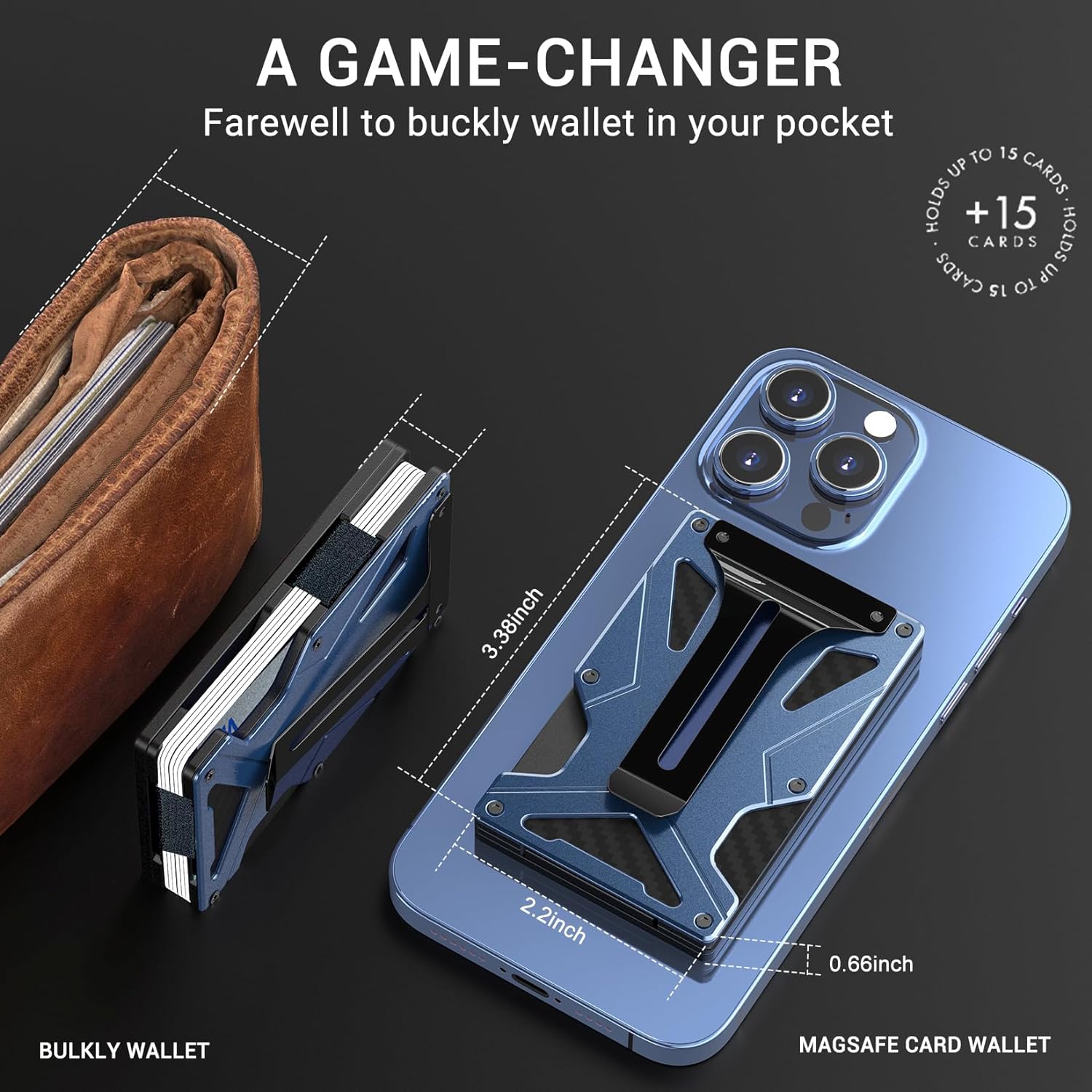Clip para billetes MagSafe con - Money Clip Magnetic reseña y precio