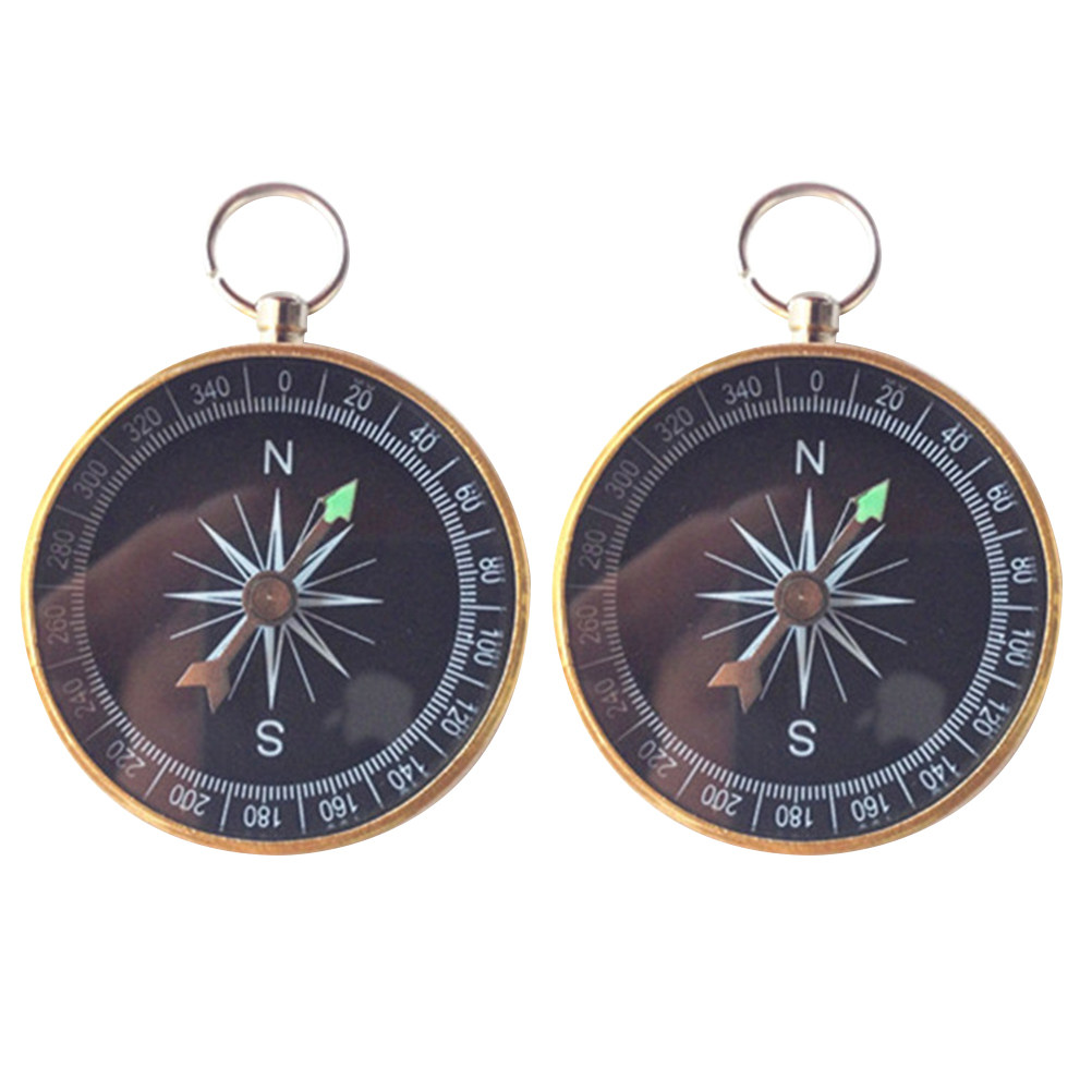 2 piezas de mini brújula de me - Compass Keychain Mini reseña y precio
