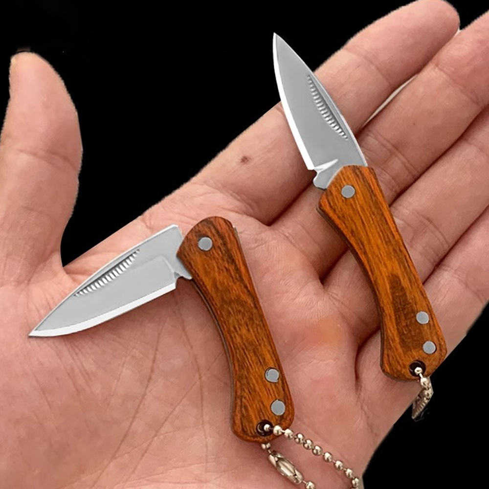Pequeño llavero cuchillo de bo - Edc Day Carry reseña y precio