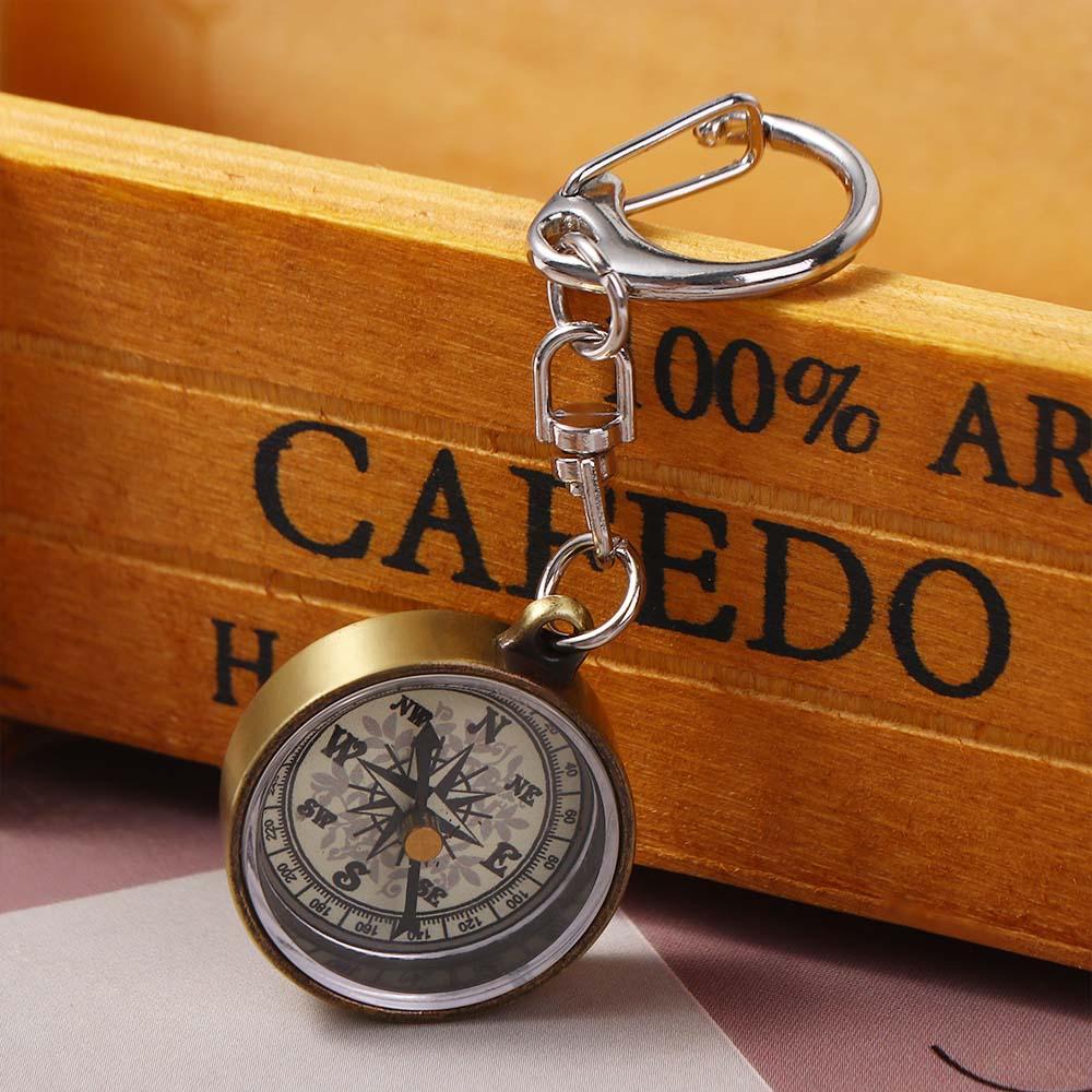 1 Pieza Llavero de Aleación de - Compass Keychain Mini reseña y precio