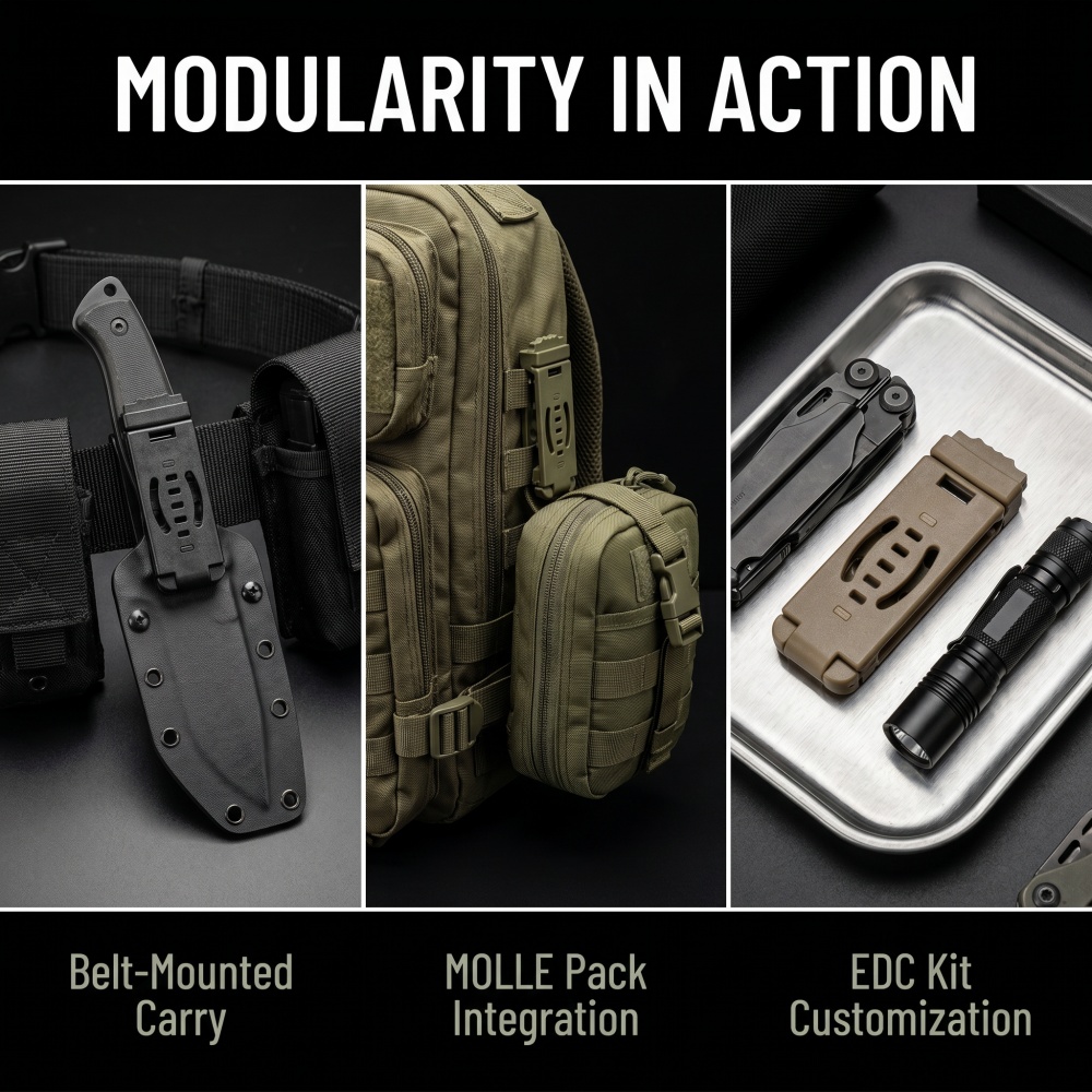 Funda Kydex DIY con Clip Trase - Edc Carry Clip reseña y precio