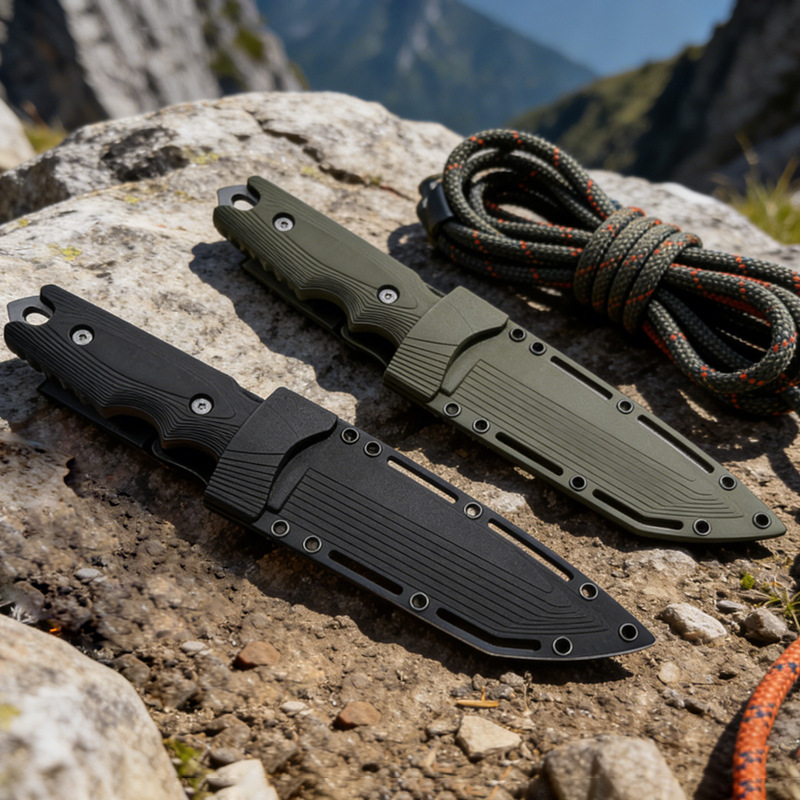 Cuchillo Recto de Acero Inoxid - Edc Concealed Carry Knife reseña y precio